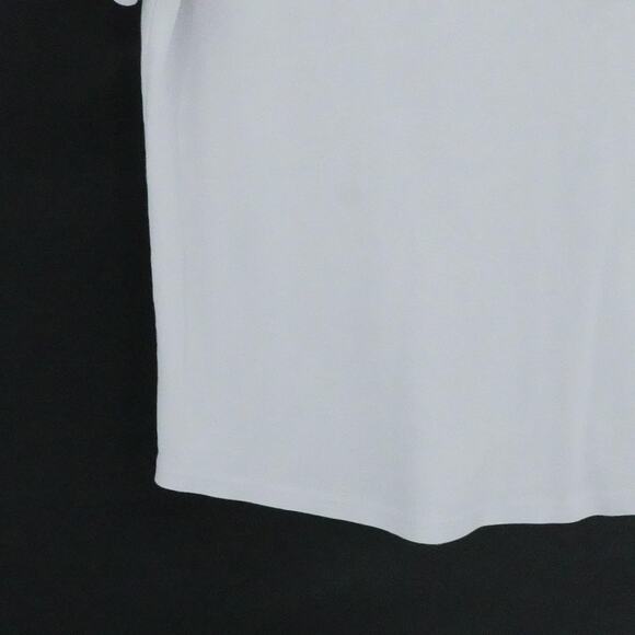 Travis Mathew Shirt Men Large White Polo Splatter Pocket Golf Performance Preppy - Picture 8 of 16